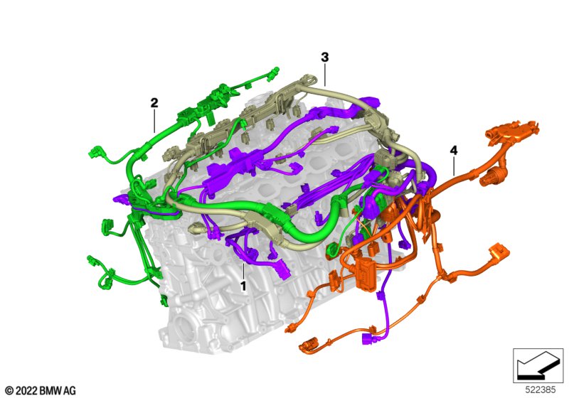 жгут проводов двигателя