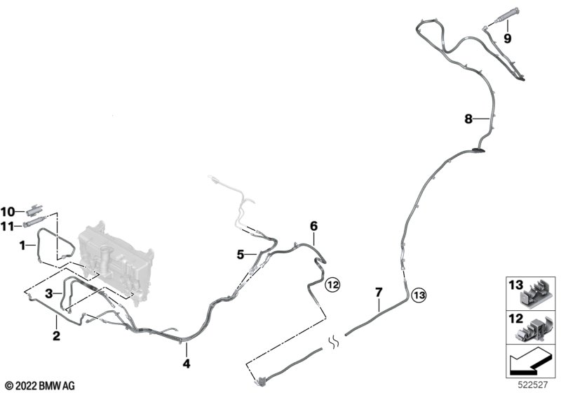 Детали стеклоомывателя