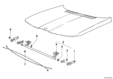 Капот/дополнительные элементы