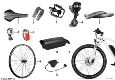 BMW запасн.части - электровел.2412317-19