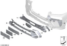Облицовка M, декор.элементы Пд