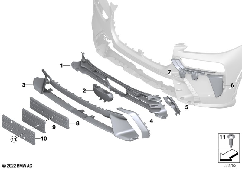 Облицовка M, декор.элементы Пд
