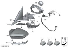 наружное зеркало заднего вида