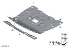 Экран моторного отсека