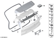 Багажная дверь, дополнительные элементы