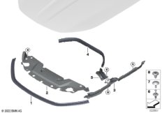 Уплотнители капота