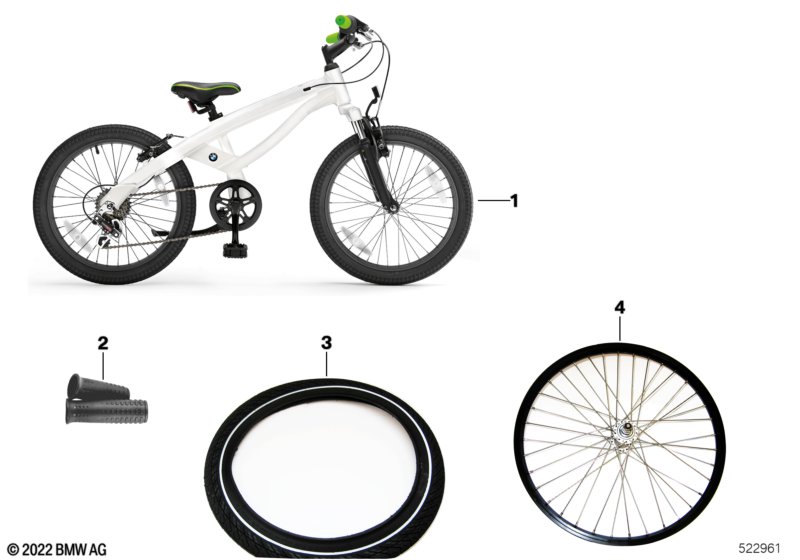 BMW Ersatzteile - Cruise Bike Junior