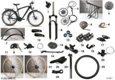 Запасные части BMW - Trekking BIke 2014