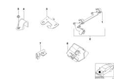 Держатель провода акк.батар./элем.крепл.
