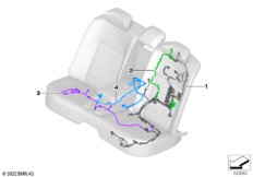 Провода сиденья Зд
