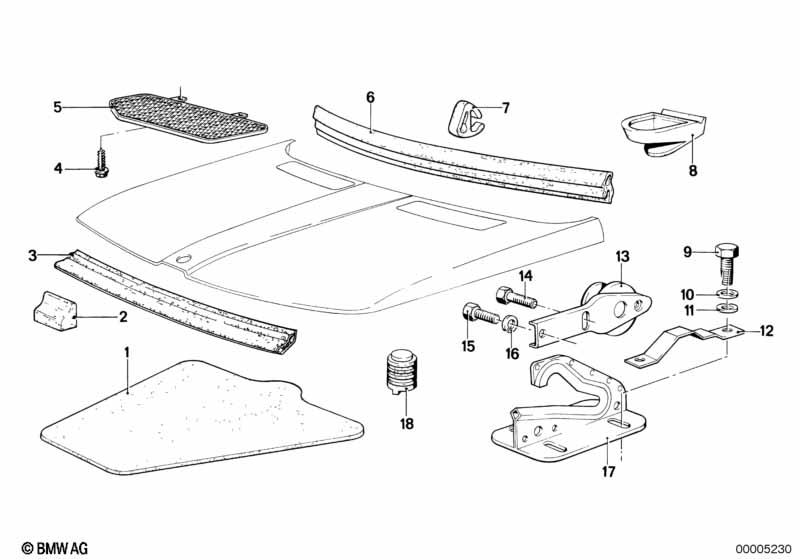 Капот/дополнительные элементы