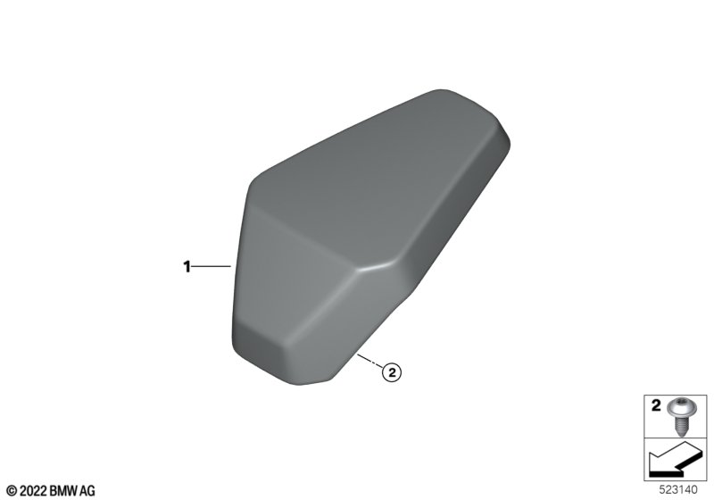Коврик M для сиденья пассажира