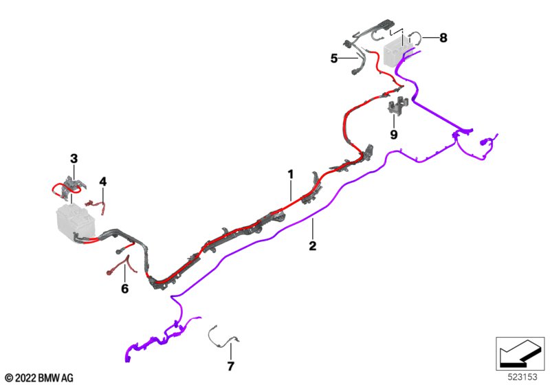 Провод батареи/кабель на массу