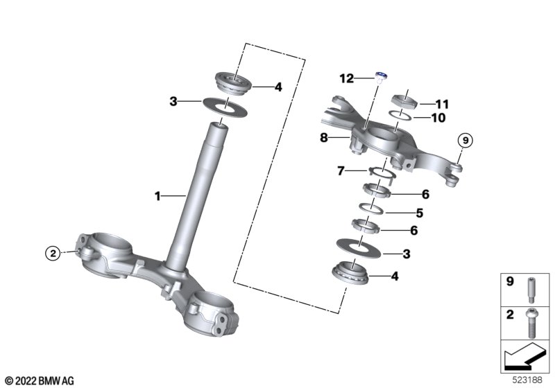 перемычка вилки Нж / Вх
