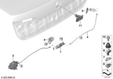 Система замков багажной двери