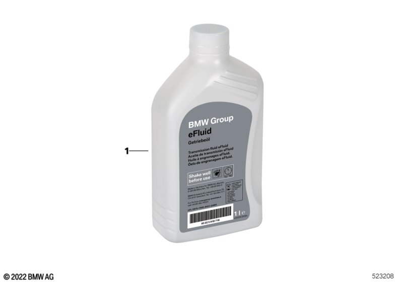 Трансмиссионное масло для электромашины