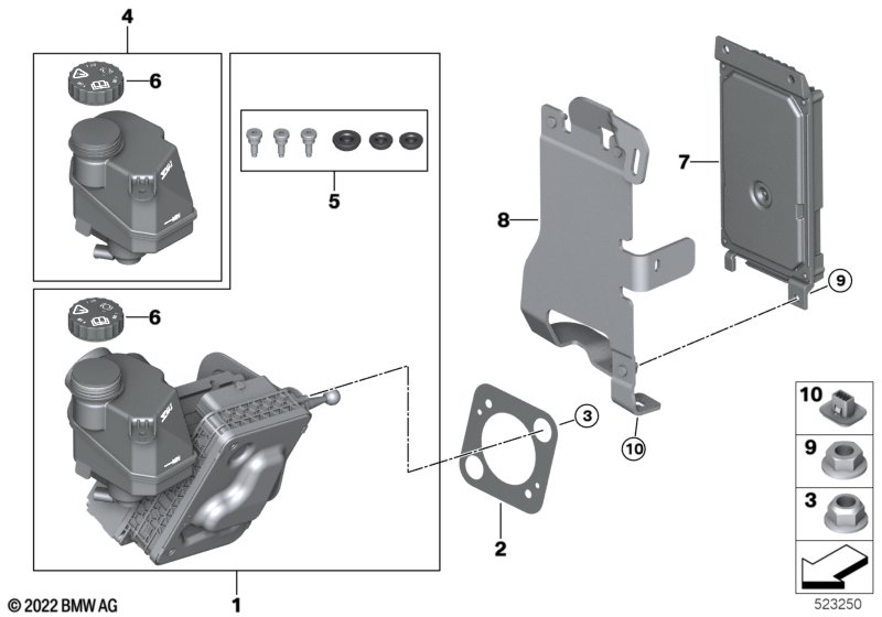 G05N/G06N/G07N блок вакуумного усилителя тормозов