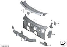 Детали щитка передка