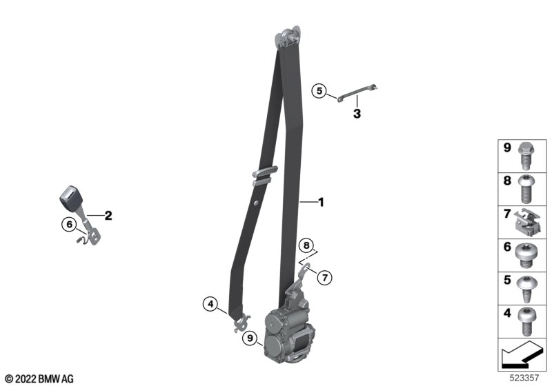 Ремень безопасности REMA Пд