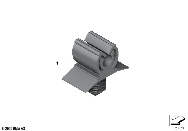 Зажим провода, простой