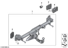 Тягово-сцепн.устр-во откидное электрич.
