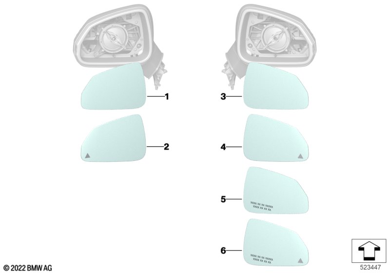 стекло зеркала