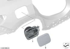 Заслонка заливного отверстия