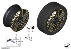MINI л/с диск Untold Spoke 665 - 18"