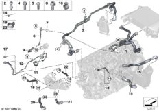 Сист.охлажд.- шланги сист.охл.двигателя