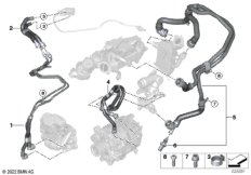 Сист.охлажд.- шланги сист.охл.двигателя