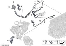 Сист.охлажд.- шланги сист.охл.двигателя