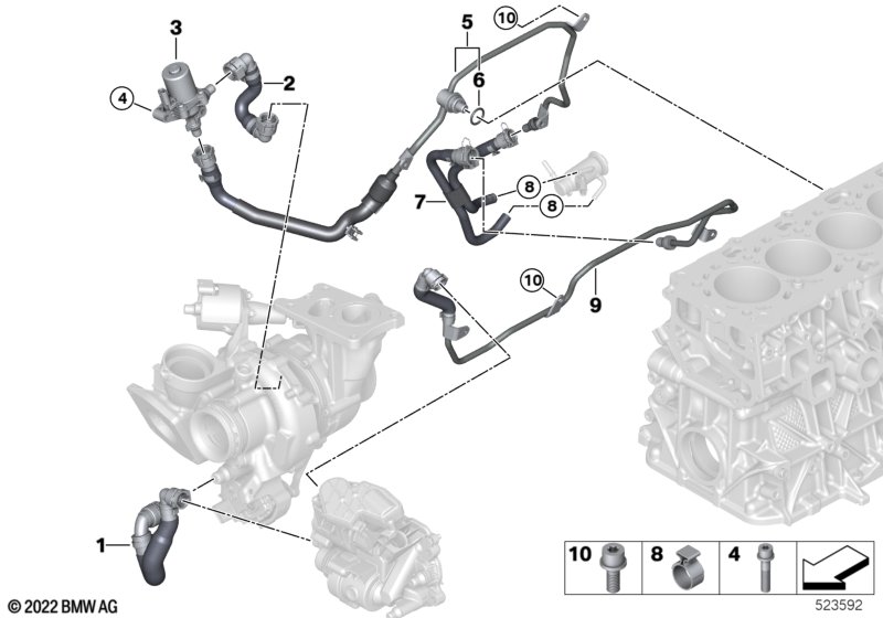 Сист.охлажд.- шланги сист.охл.двигателя