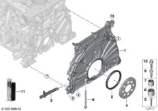 Крышка блока ГРМ