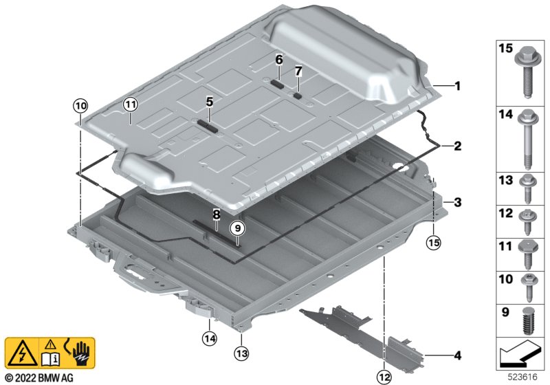 Корпус высоковольтного накопителя