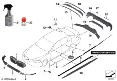 Аэродинам.принадлежности M Performance