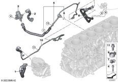 Сист.охлажд.- шланги сист.охл.двигателя