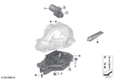 Ред.зад.моста с/двиг. / масляный картер