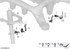 Датчик регулировки угла наклона фар