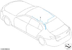 Жгут проводов крыши