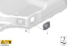 Блок отвода газа высоковольтн.накопит.