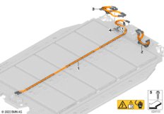 В/вольтная батарея BMU в/вольтное соед.