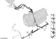 Контур сист.охлаждения в/вольтн.системы