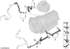 Контур сист.охлаждения в/вольтн.системы