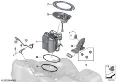 Топливный насос/датчик уровня наполнения