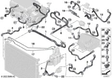 Контур сист.охлаждения в/вольтн.системы