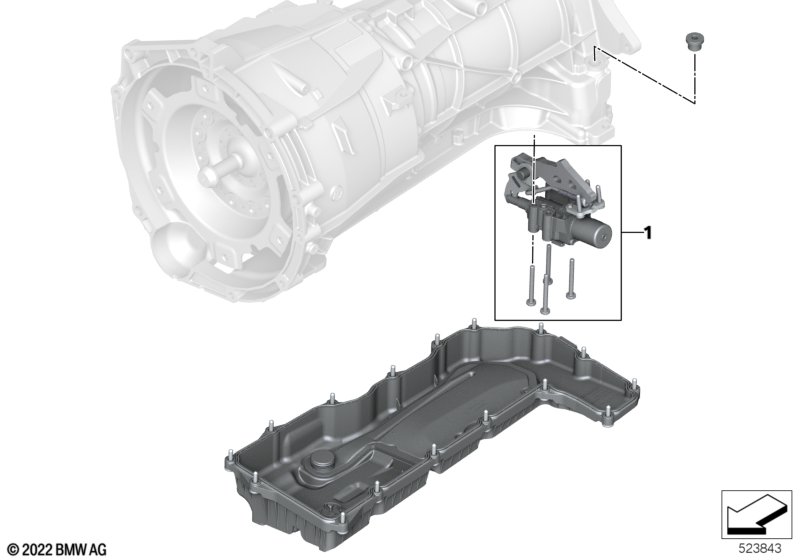Блок.трансм.на стоянке GA8HP80XMH-ALPINA