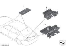 Держат.получатель дистанц.радиоуправлен.