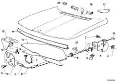 Привод капота