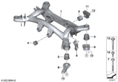 балка заднего моста