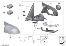 наружное зеркало заднего вида